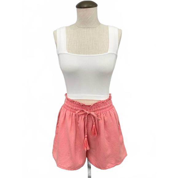 NEW ELAN women's casual shorts in coral - Picture 1 of 2